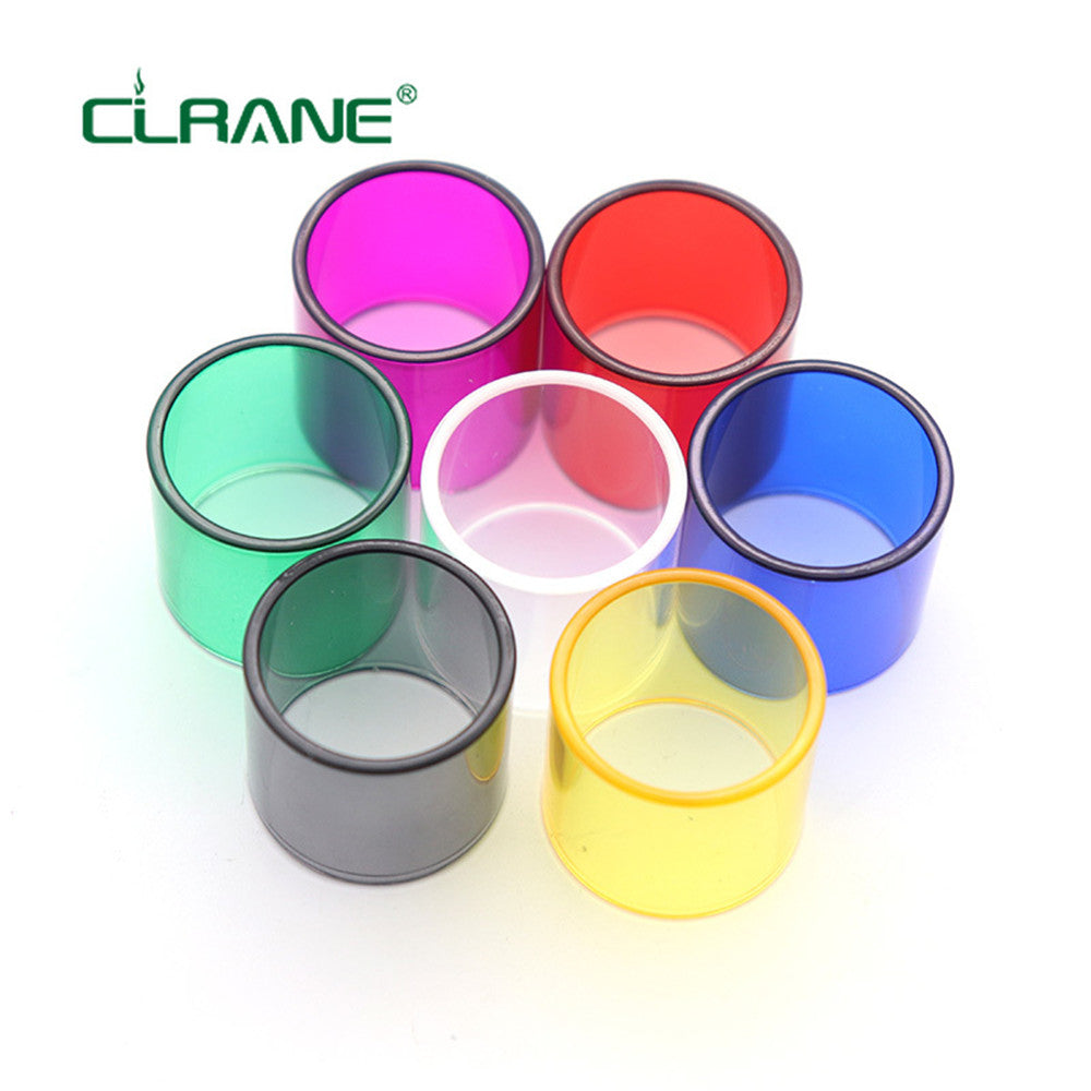 7PCS Straight Seven colors Glass TUBE For tfv12
