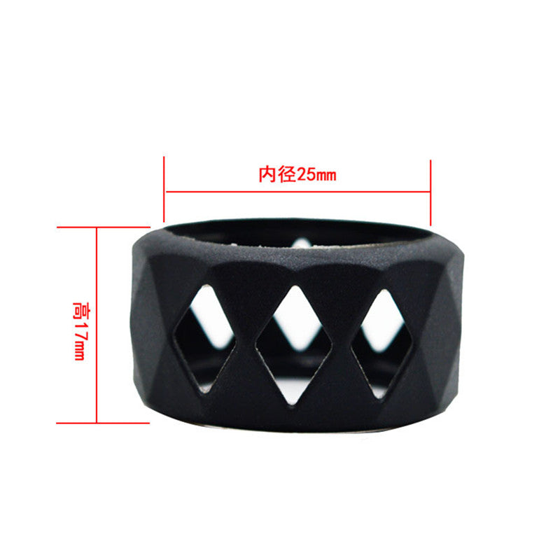 Straw Joint 1Pcs Net Bulb Glass Protector Non - Skid Mod Silicone Ring