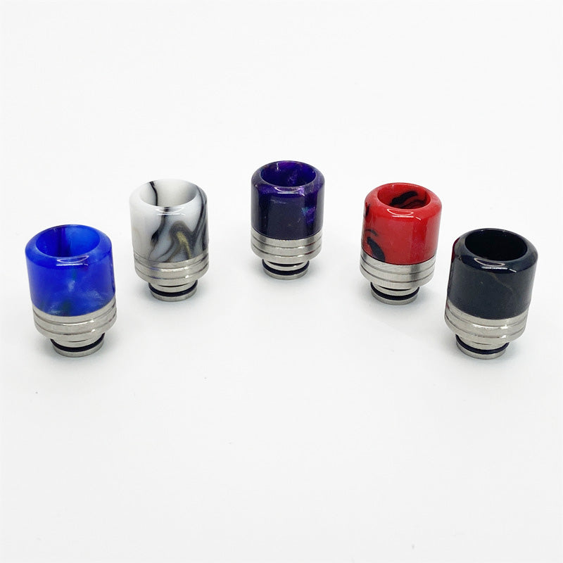 1PCS 510 Resin with Screen Anti-fry Oil Straw Joint Random Color