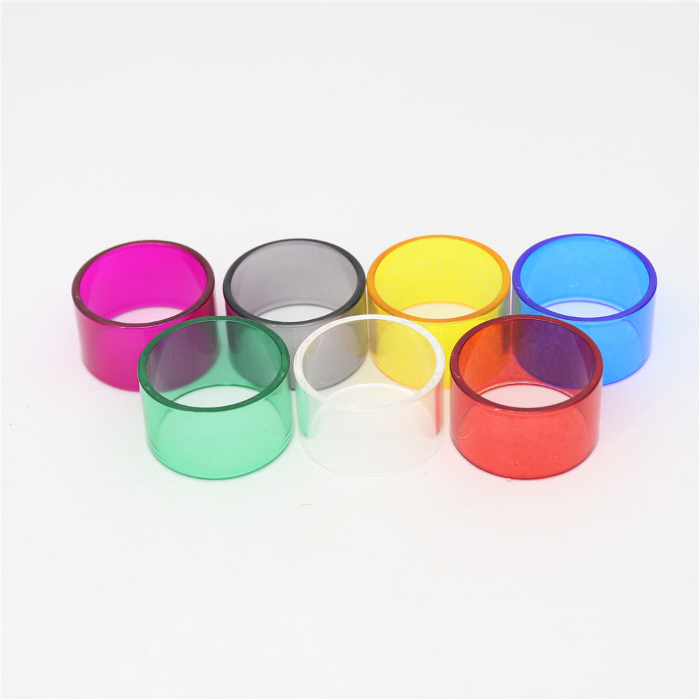 7PCS Straight Seven colors Glass TUBE For tfv12