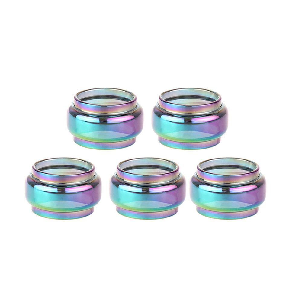5PCS Rainbow bubble glass tube for OWL tank/Intake Dual Coil RTA/Merlin mini rta/Hastur MTL Mini RTA/Pharaoh mini RTA/Bachelor X RTA/Nunchaku 2