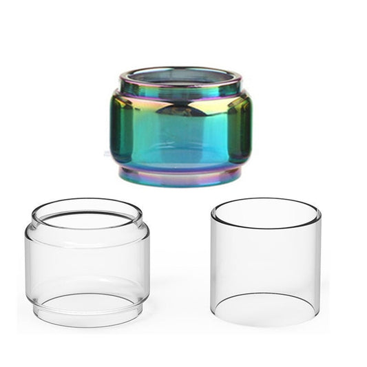 100PCS FATUBE Rainbow clear Straight bubble GLASS TUBE TANK mini glass Cup customization Remark model or size(OD ID T h) ABCD