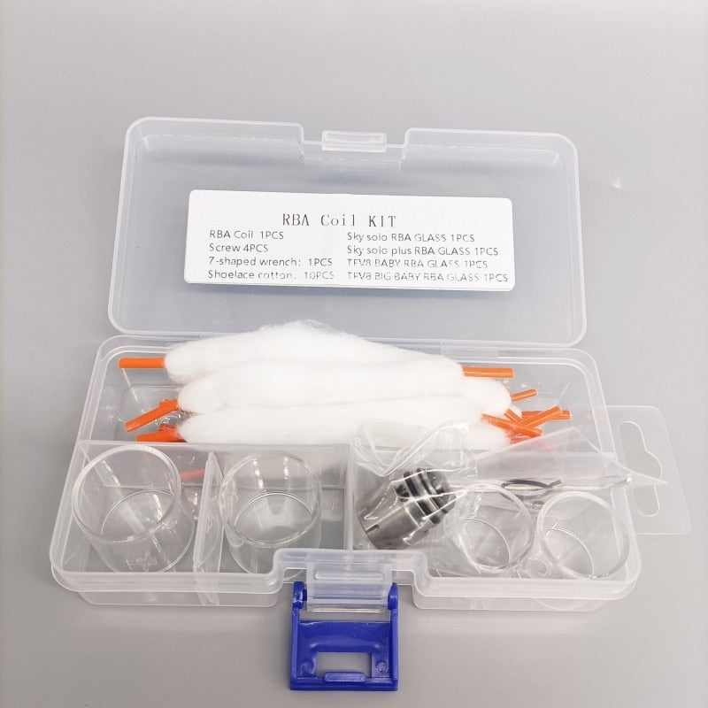 Straw Joint 1 Set Faucet Filter for RBA Coil Kit 0.5ohm