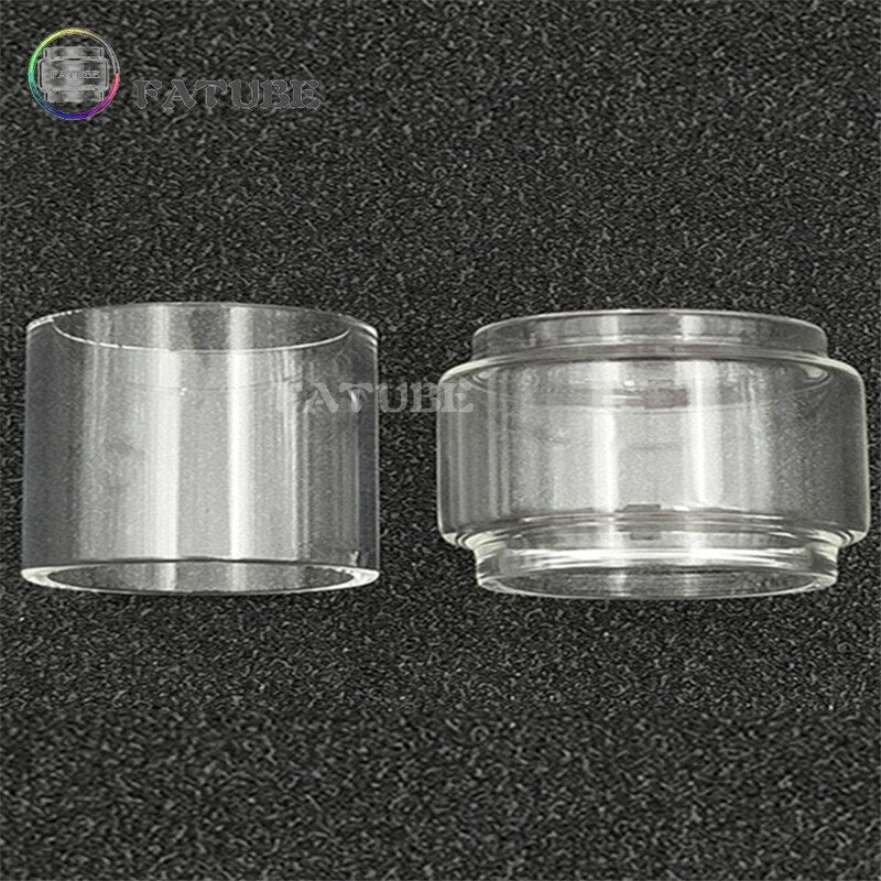 FATUBE 100pcs Bubble Straight Mini Glass TUBE White buffered cotton packaging GLASS CUP Drinkware