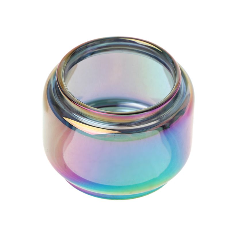 100PCS FATUBE Rainbow clear Straight bubble GLASS TUBE TANK mini glass Cup customization Remark model or size(OD ID T h) ABCD