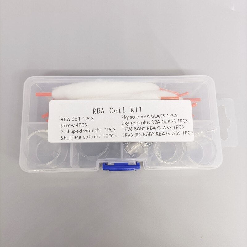 Straw Joint 1 Set Faucet Filter for RBA Coil Kit 0.5ohm