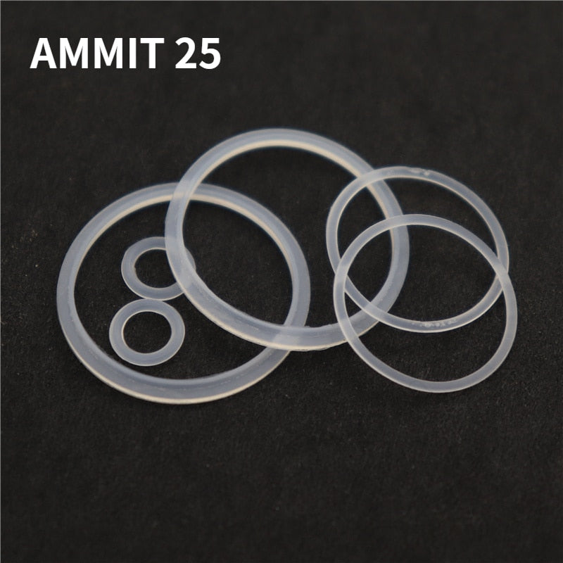FATUBE Gaskets Silicone Seal Ring for blitzen RTA/AMMIT 25/ZEUS X