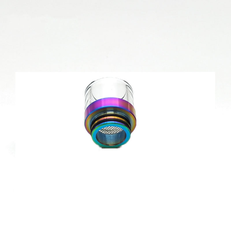 1PCS 810 Anti Frying Oil with Filter Screen Stainless steel + glass Multi Material Interface Straw Joint