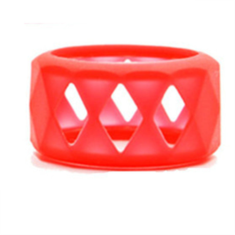 Straw Joint 1Pcs Net Bulb Glass Protector Non - Skid Mod Silicone Ring
