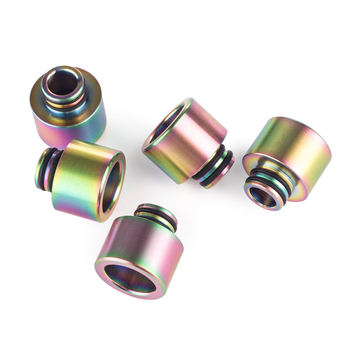 1PCS 510 Stainless steel Rainbow