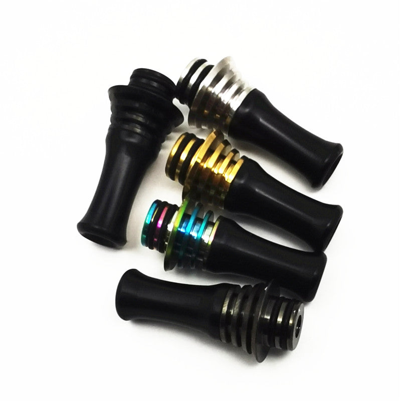 1PCS 510 Stainless Steel + POM Multi Material Interface Straw Joint