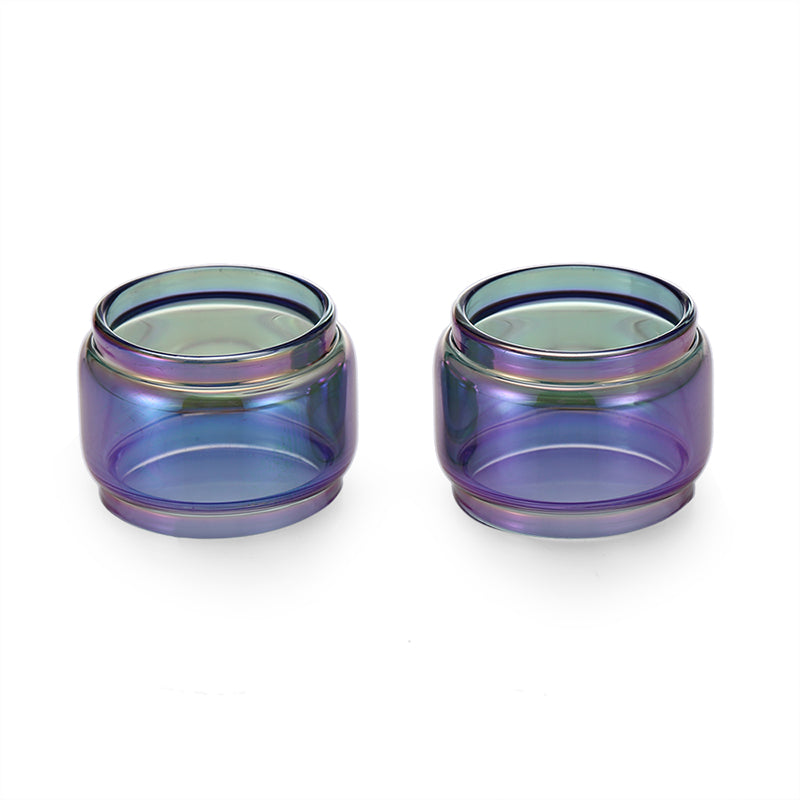 5PCS Rainbow bubble glass tube for stick V8 BABY/stick V8/stick X8(EU)/Resa Stick kit/Resa baby tank/Resa Prince/tfv8 big baby/TFV8 Big Baby EU Light Edition/TFV8 Big Baby Light Edition/TFV8 X-baby 2ML TPD(EU Edition)/TFV12 big baby Prince