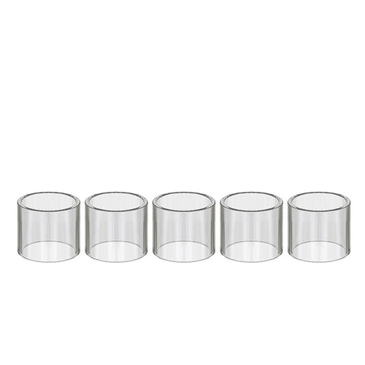 5PCS Straight Clear Glass TUBE For blitzen RTA 24mm