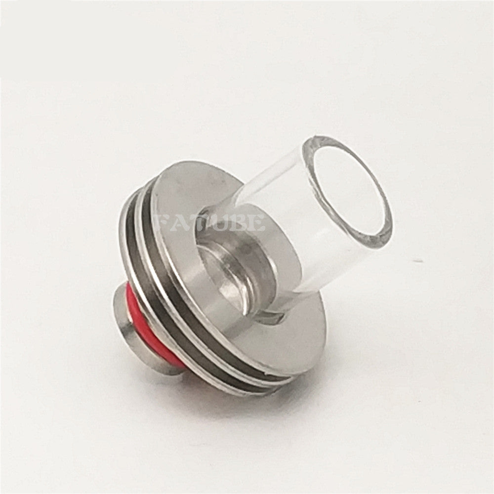 1PCS 510 Stainless Steel + Glass Heat Dissipation Multi Material  Interface Straw Joint