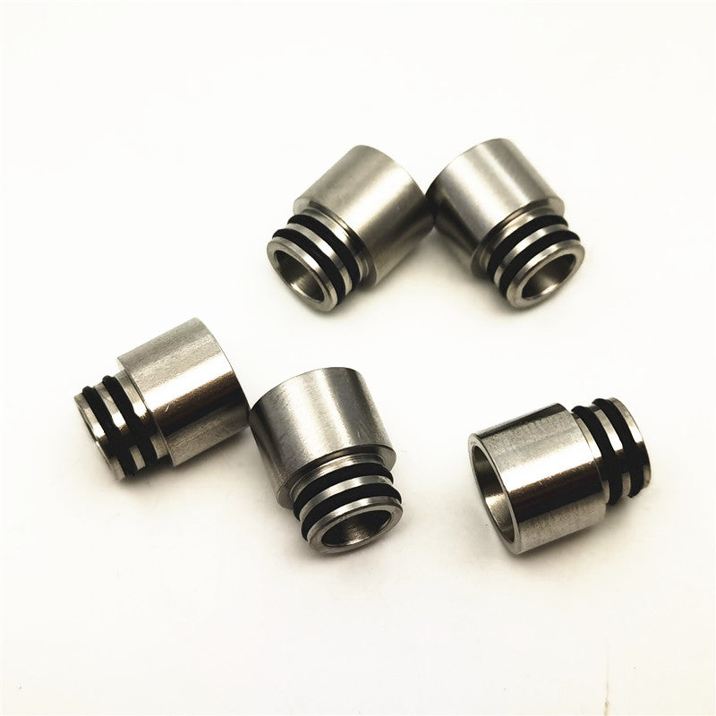 1PCS 510 Small Steel Head Metal Straw Joint