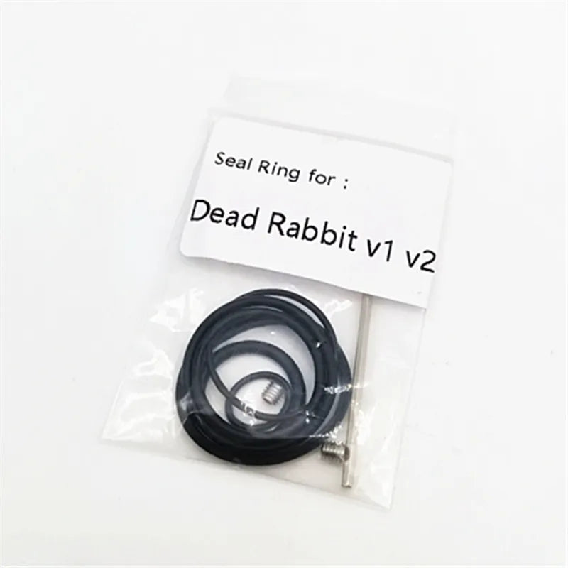 Straw Joint Rubber Sillicone Seal O-Ring for Dead Rabbit V1 V2 / V3 / Fat Rabbit RTA / Solo Accessories Black 1Pack