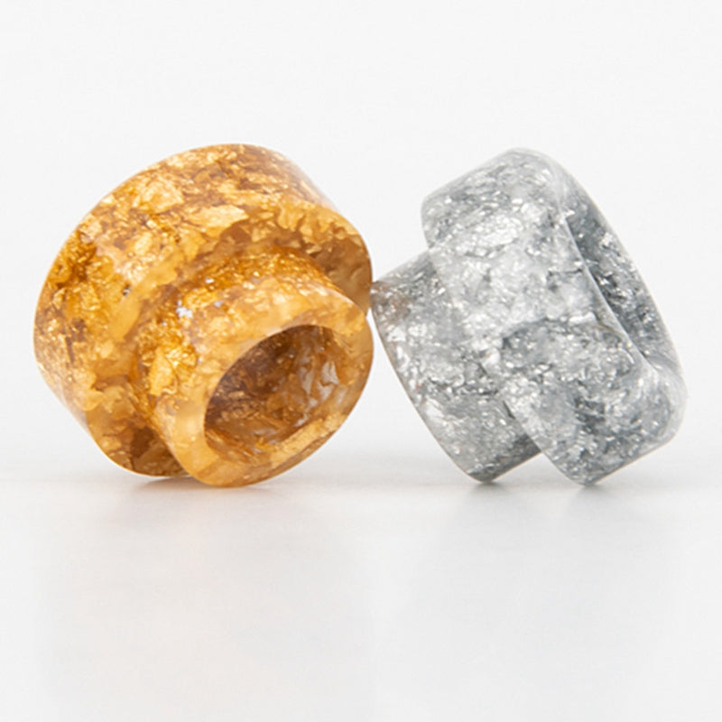 1PCS 810 No Rubber Ring Gold and Silver Resin Straw Joint