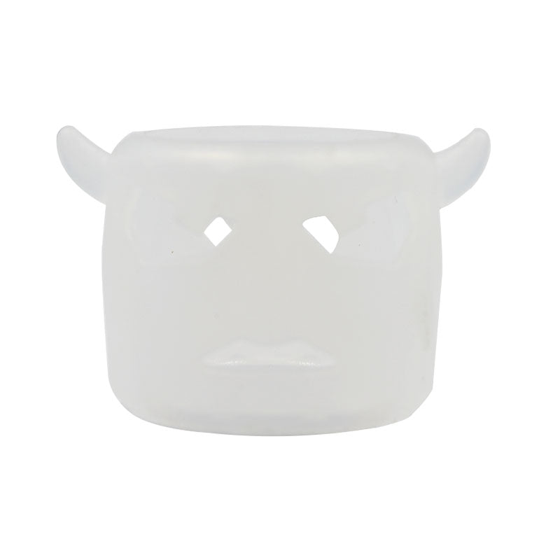 Straw Joint Oxhead Silicone Protective Sleeve 25mm*26mm for Bubble Glass Tube Mechanical Mod 1Pcs