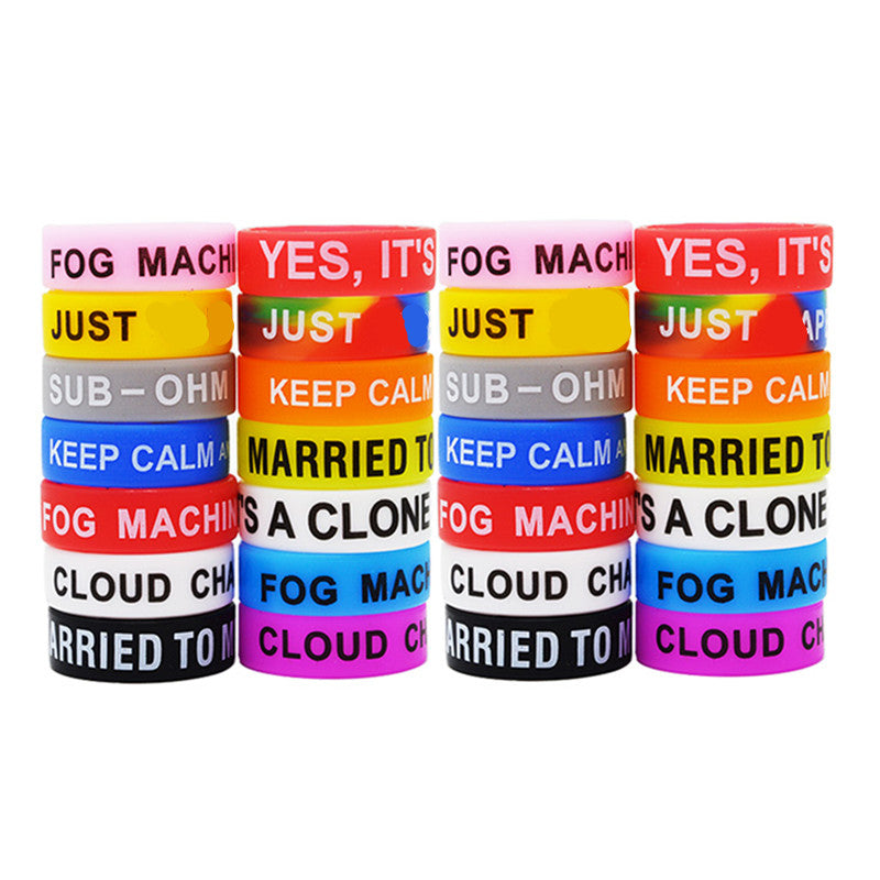 Straw Joint Silicone Ring 22*7mm Protective Sleeve for Mechanical Mod Random Color 1Pcs