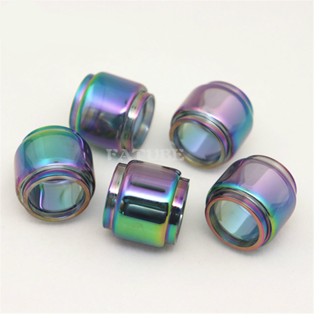 5PCS Rainbow bubble glass tube for stick V8 BABY/stick V8/stick X8(EU)/Resa Stick kit/Resa baby tank/Resa Prince/tfv8 big baby/TFV8 Big Baby EU Light Edition/TFV8 Big Baby Light Edition/TFV8 X-baby 2ML TPD(EU Edition)/TFV12 big baby Prince