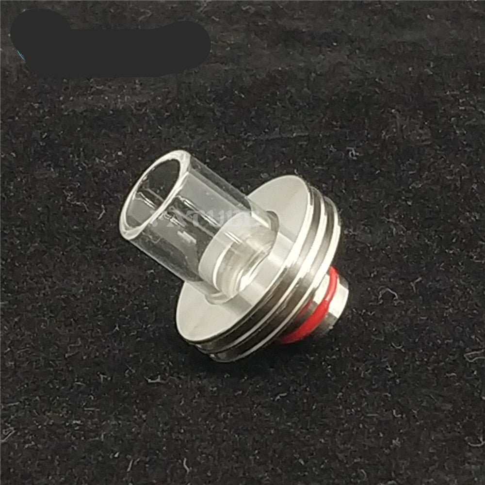 1PCS 510 Stainless Steel + Glass Heat Dissipation Multi Material  Interface Straw Joint