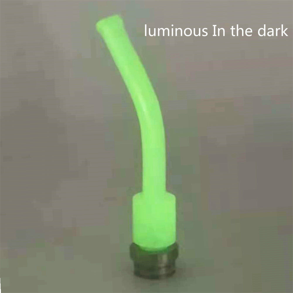 1PCS 810 510 Glow-in-the-dark Lengthening Bend Straw Joint