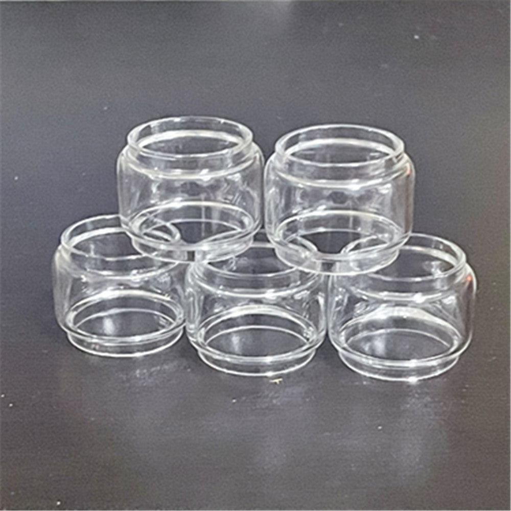 5PCS Bubble glass tube for Cerberus Subohm Tank 5.5ml/Aegis mini 5.5ml/Aegis solo kit 5.5ml/Aegis solo 2 kit 5.5ml/Aegis X  5.5ml/Aegis legend with Cerberus 5.5ml