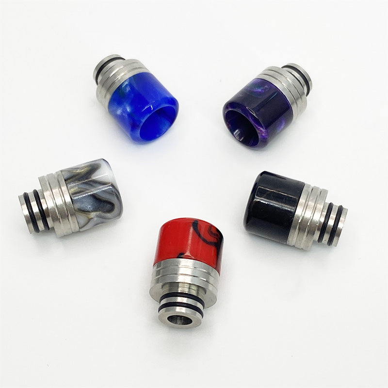 1PCS 510 Resin with Screen Anti-fry Oil Straw Joint Random Color