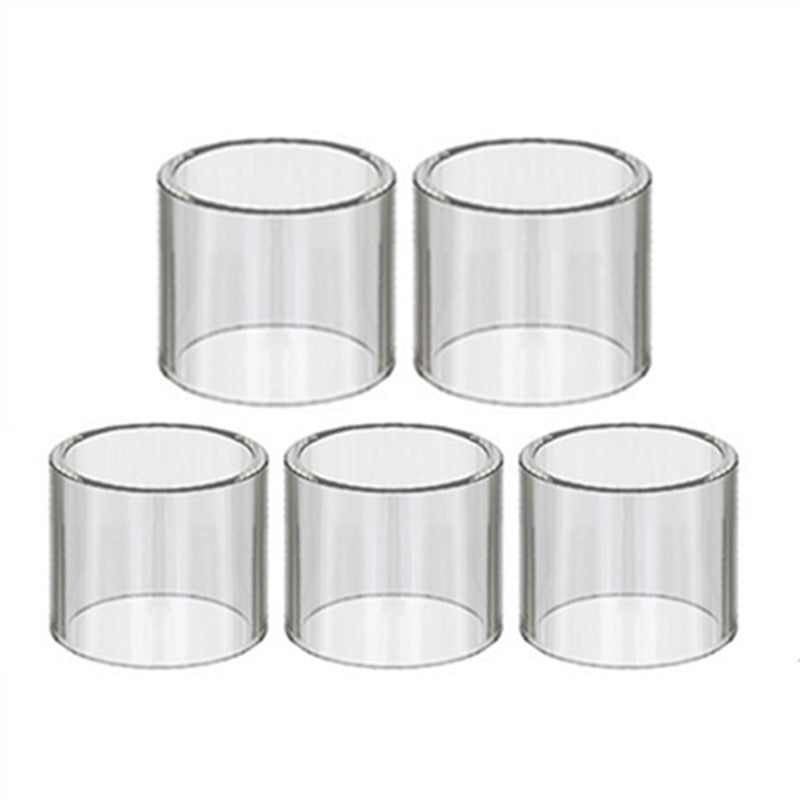 5PCS Straight Clear Glass TUBE For ZEUS rta(single)/Zeus Dual/ZEUS X/ZEUS X mesh/Zeus Sub Ohm/zeus nano