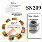 Snake Skin Crack Honeycomb Barrel Loose Beads With 1.0mm Elastic Cord DIY Bracelet Jewelry Making Supplies.