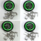 10pcs/box Prebuilt Panzer Coils 0.25Ω/0.3Ω 10Pcs - 24GA/26GA*3 + 32GA A1 Heating Wire, Tight/Loose Wound DIY Heating Elements