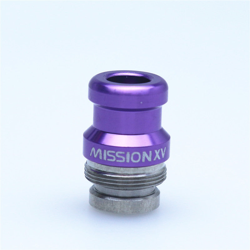 DOT2 Mission XV Aluminum Multicolor/ With Button set XBONE Colorful Mission XV Aluminum DRIP TIP Straw Joint color 8