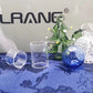 Clrane OD15mm Straight Clear Tube Tubular Glass Stand Decorative Display Base