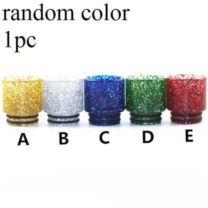 1PCS 810 Straight Sequins Resin Straw Joint
