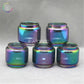 5PCS Rainbow bubble glass tube for zeus Z MAX 4ml