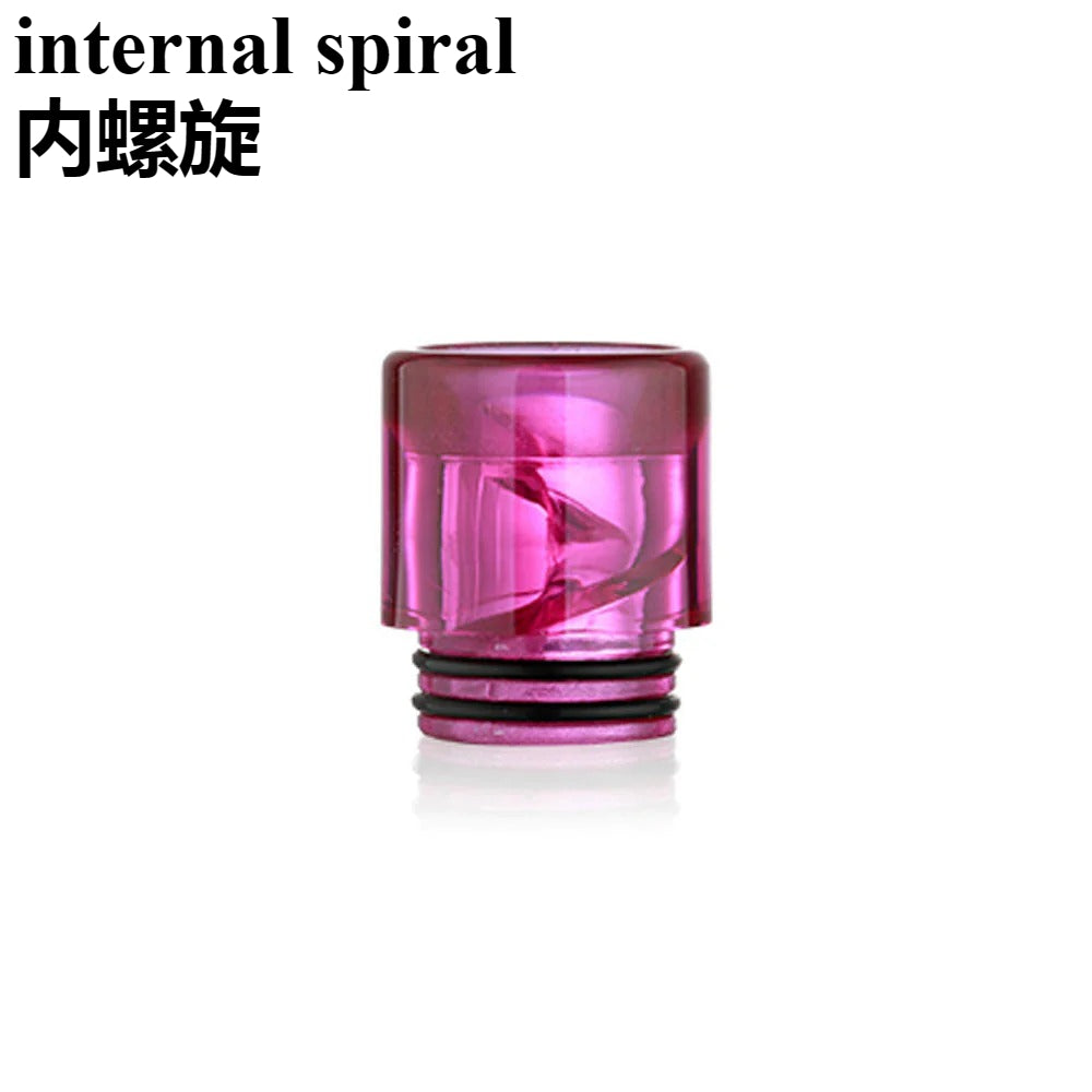 6PCS 510 810 Internal Spiral Plastic Straw Joint