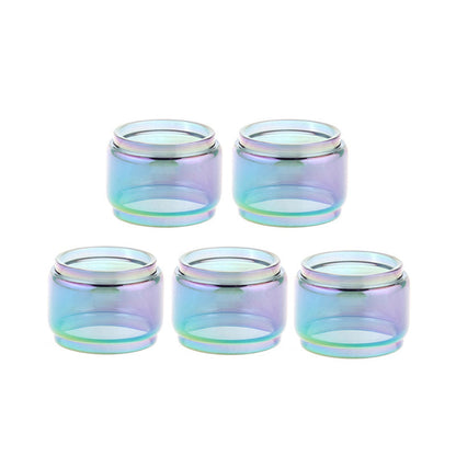 5PCS Translucent rainbow Bubble glass tube for 150/ Hero