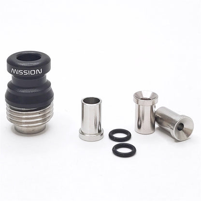 BB Billet Box Mission Aluminium Multicolor Colour  Variable Intake Mouthpiece with Air Intake Replacement Accessories