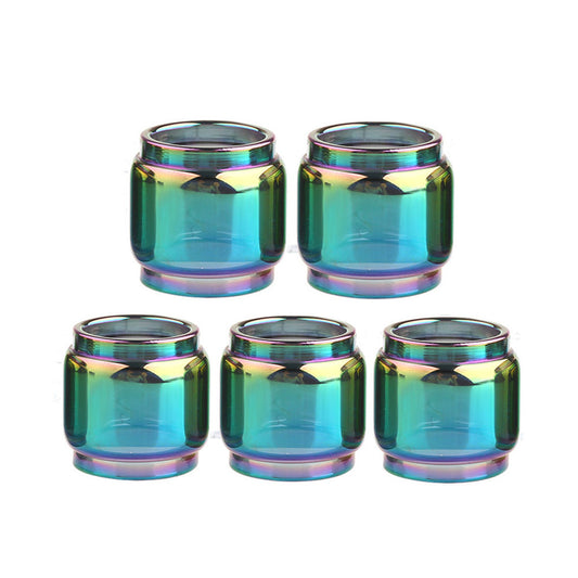 5PCS Rainbow bubble glass tube for Diamond tank/Diamond Mini/Diamond PD270/Captain X3S/Captain RTA/Captain Resin tank/Katana Subohm Tank/Wand 100W Kit/Saber 100w Kit/Avenger Kit