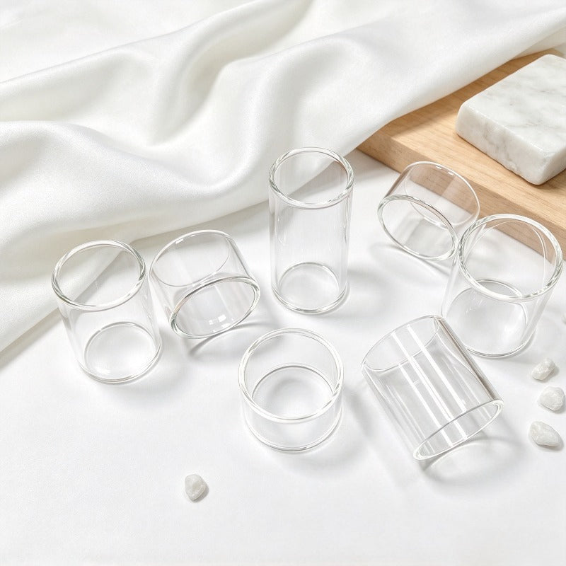 20PCS Glass Tube for Blotto RTA/Blotto Mini/Blotto V1.5/Blotto Max/VAPTIO SOLO2/Vaptio c2/paragon tank/Dvarw 16 MTL/Dvarw MTL mini/Dvarw MTL V2/Dvarw DL V3 24/Dvarw 24/Dvarw MTL 22mm