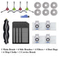 Replacement Accessories for ECOVACS X1 / T10 OMNI Robot Vacuum, Dust Bag, Mop Pads, Roller Brush, Side Brush, Filter