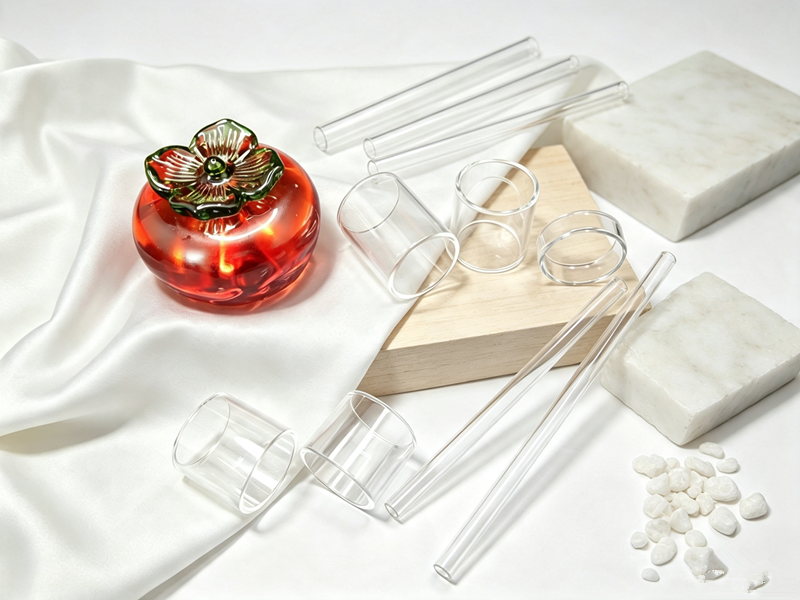 Straw Joint Borosilicate Glass Straw Joint OD23 OD23.5 Straight Hollow Drinking Glass Tube Replacement Fittings.