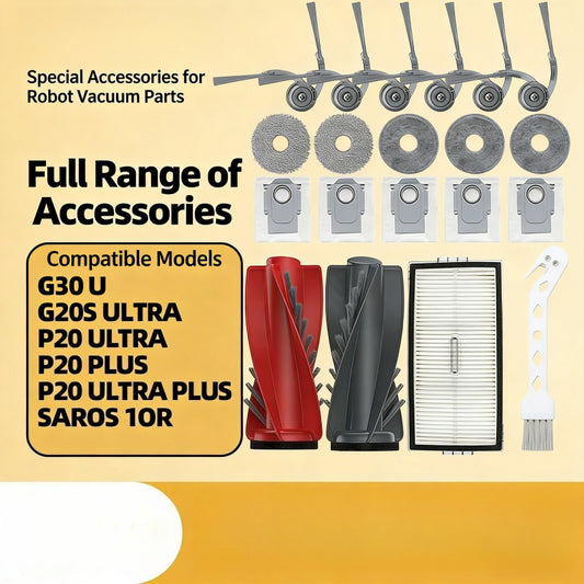 Roborock P20 Ultra / G30U / G20S Ultra / Saros 10R Consumables & Accessories