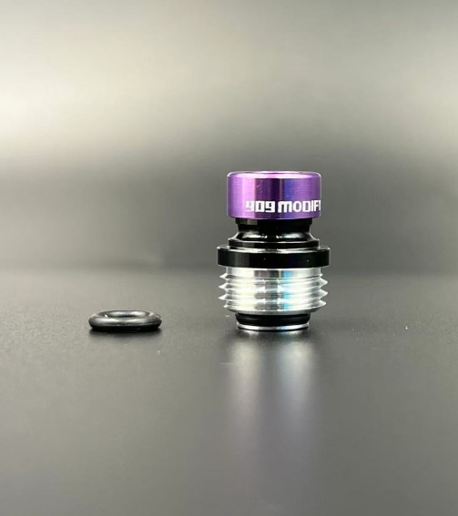 DDSX 1PC 909 Aluminum Alloy BB Billet Box Drip Tip Dotaio Mouthpiece