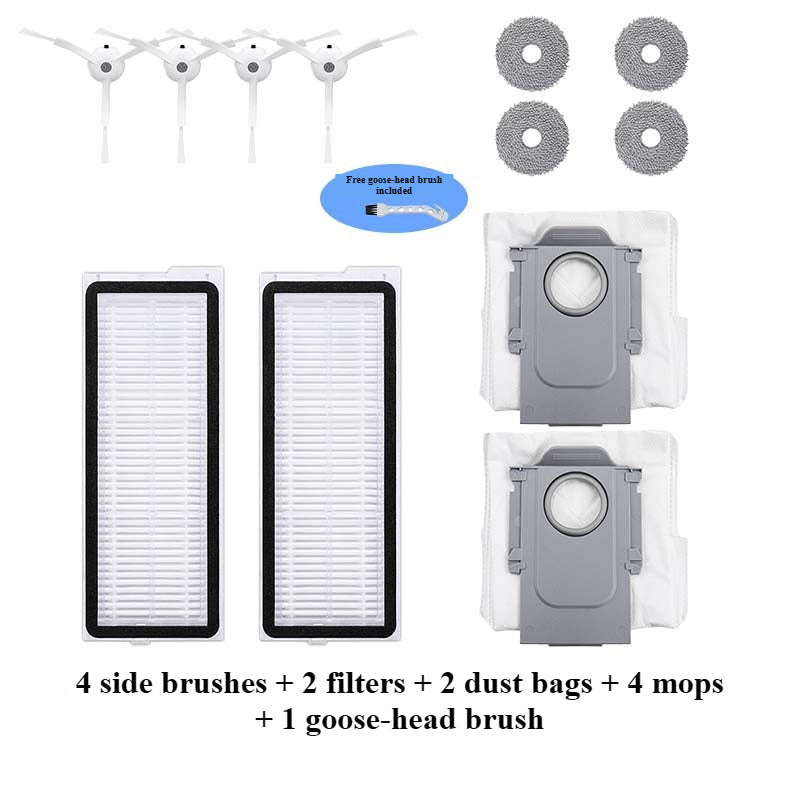 For Roborock P10 Pro Vacuum Cleaner Consumables Accessories QRevo MaxV / Pro Main Brush Side Brush HEPA Filter Dust Bag