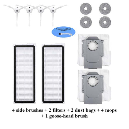 For Roborock P10 Pro Vacuum Cleaner Consumables Accessories QRevo MaxV / Pro Main Brush Side Brush HEPA Filter Dust Bag