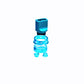 510 Rectangle square Aluminum Multicolor colour /drip tip  With Button set XBONE Colorful  Aluminum DRIP TIPS Straw Joint