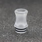 1PC 510 Drip Tip Stainless Steel Plastic Nautilus Straw Joint