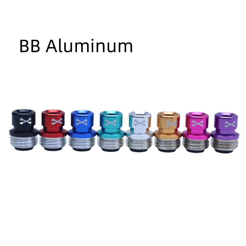 XBone Aluminum 510 X Bone Drip Tip Dot Aio V2 1 PRESS KEY Button Set Billet BB for Petri BOX DotAio 2 Colour 8