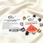FATUBE Metal Beads + Crystal Elastic Cord DIY Bracelet and Necklace Beading Kit with Elastic Thread.